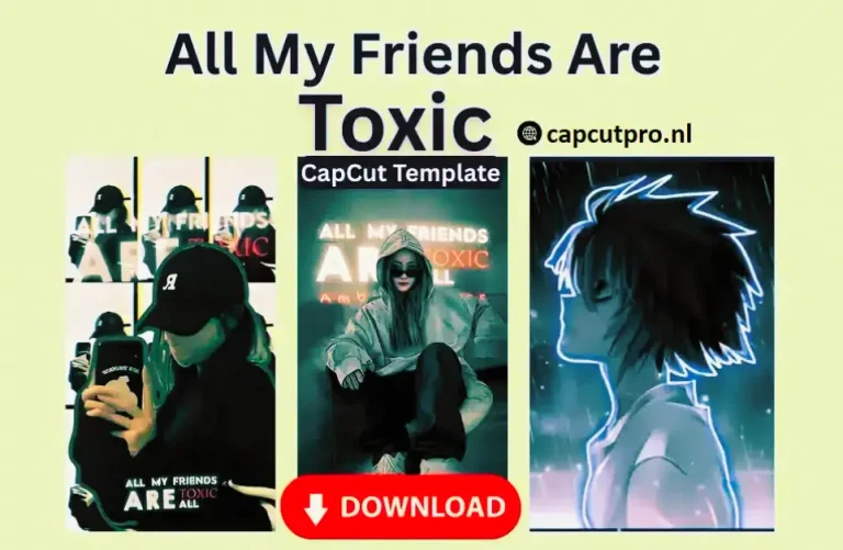 All My Friends Are Toxic CapCut Template