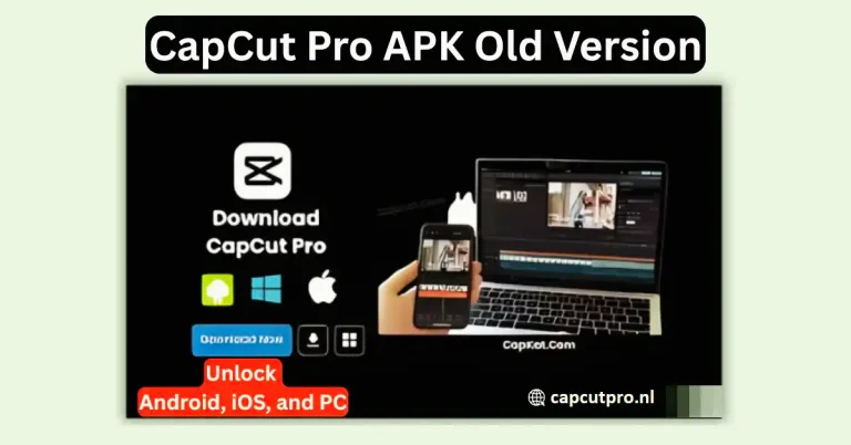CapCut Pro APK Old Version
