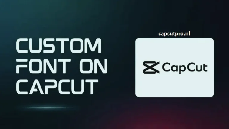 Text and Font Customization in CapCut Pro